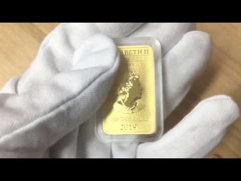 2019 Gold Australian Dragon Coin Bar Perth Mint | Bullion Exchanges