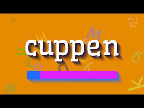 CUPPEN - HOW TO PRONOUNCE CUPPEN? #cuppen