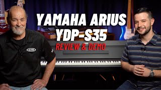 Video thumbnail for Yamaha Arius YDP-S35 Slim Digital Piano | Is It Worth Buying? by Alamo Music Center - Pianos and Keyboards