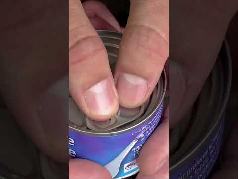 Simple trick to store canned food