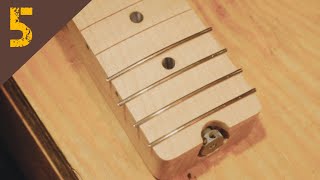 Fretwork and details // my 1st electric build ep.5