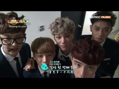 【BTU出品】130831 MBC music SHOW champion backstage 精效中字