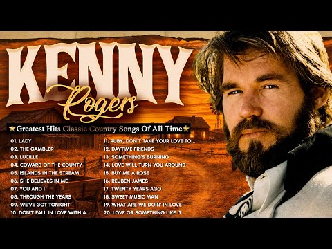 Greatest Hits Kenny Rogers Of All Time🌾The Best Of Classic Country Songs🔥Through The Years #cowboys