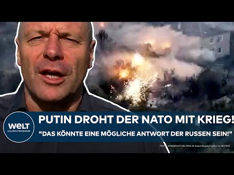 UKRAINE-KRIEG: Putin-Drohung gegen NATO? "Das könnte eine mögliche Antwort der Russen sein!"