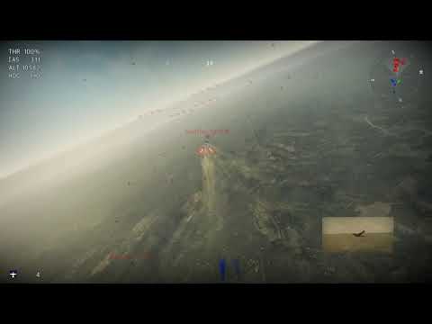 WP36 ( VC ) Abfangen Kollision . Gustav v Havoc . Lake Lentini . Siciy . Summer 1943