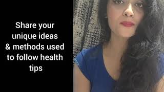 Ideas & Methods to follow Health tips