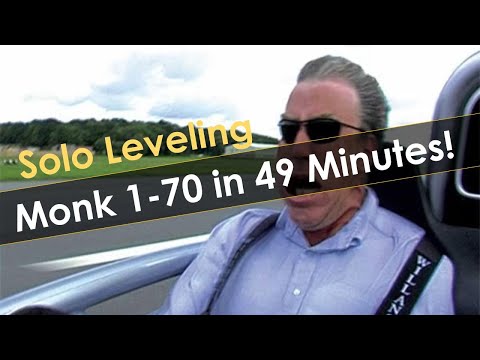 Monk Leveling 1 to 70 in 49 Minutes   My Fastest Monk Time Yet!