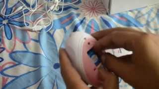 preview picture of video 'AngelSounds fetal doppler, Pocket ultrasound fetal monitor'