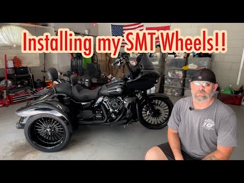 Installing New SMT Wheels on my Harley-Davidson Road Glide 3