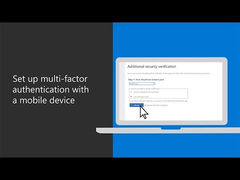 How to Set Up Multi-Factor Authentication