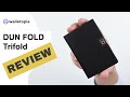 DUN FOLD Wallet The Slimmest Leather Trifold
