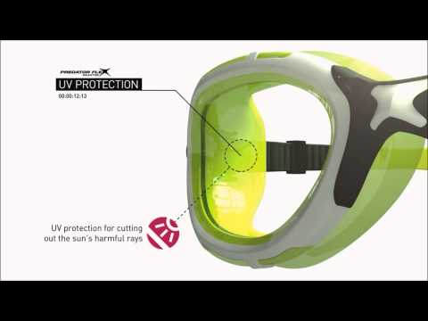 *NEW* Zoggs Predator Flex Reactor Goggles - Light sensitive reaction lenses (ProSwimwear)