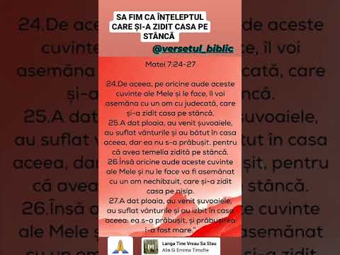 Matei 7:24-27