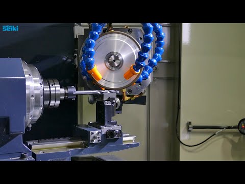 手動ワークサポートのセット手順/Procedure of Manual Steady Rest