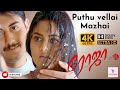 Pudhu Vellai Mazhai Roja 4K 60fps HD Video Song Aravind Swamy Madhu A R Rahman