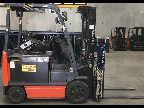 TOYOTA 8-series 8FBCU32 6,500lb Electric #1006 - Forklift for Sale