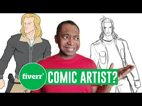 Finding an Artist for Your Comic Book - I Paid 4 Artists on Fiverr