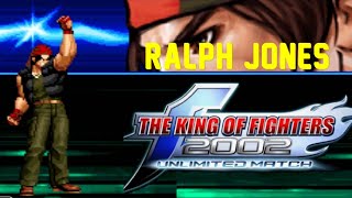 KOF 2002 UM Ralf tackle para vs vrios personagens