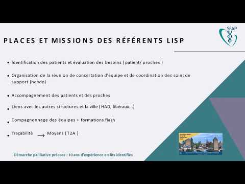 Congrès 2020 Poster 9 - DÉMARCHE PALLIATIVE  PRÉCOCE  :10 ANS D'EXPÉRIENCE EN  LITS IDENTIFIÉS