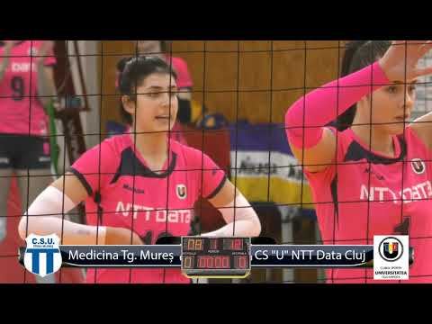 Transmisie LIVE ! CSU Medicina CNUE Tg. Mureș - CS "U" NTT Data Cluj