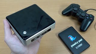 Tiny Retro Premium Batocera DIY Game Box / Intel NUC