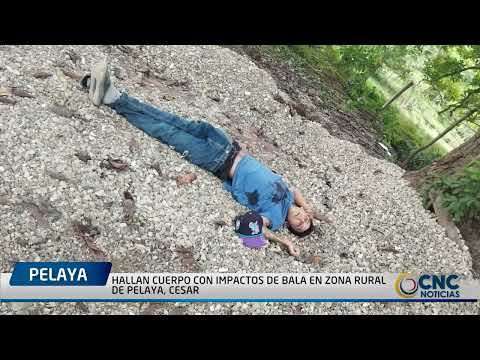 HALLAN CUERPO CON IMPACTOS DE BALA EN ZONA RURAL DE PELAYA, CESAR