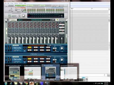 How to sample with Dr Octo Rex loop player in Reason 5 tutorial