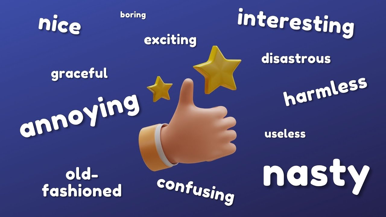 Adjectives with sentences - ESL PRE-INTERMEDIATE