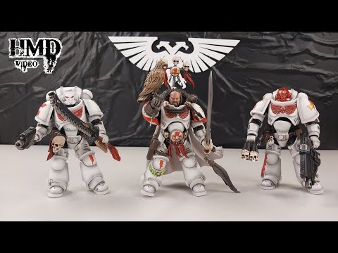 White Scars Space Marines, Captain Kor'sarro Khan, Batjargal and Tsendbaatar, Warhammer 40K, JoyToy