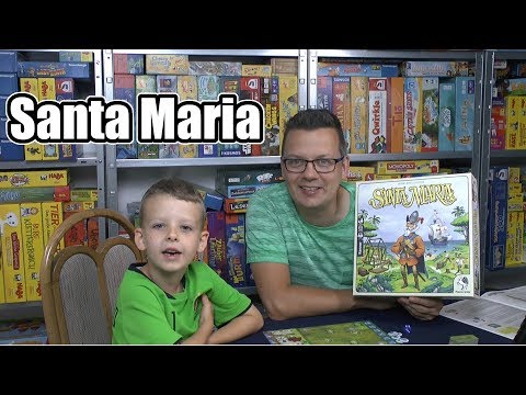 Santa Maria (Pegasus Spiele) - ab 12 Jahre - Kennerspiel mit "spezieller" Grafik