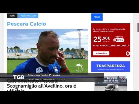 Calciomercato Pescara - Le ultime in casa biancazzurra