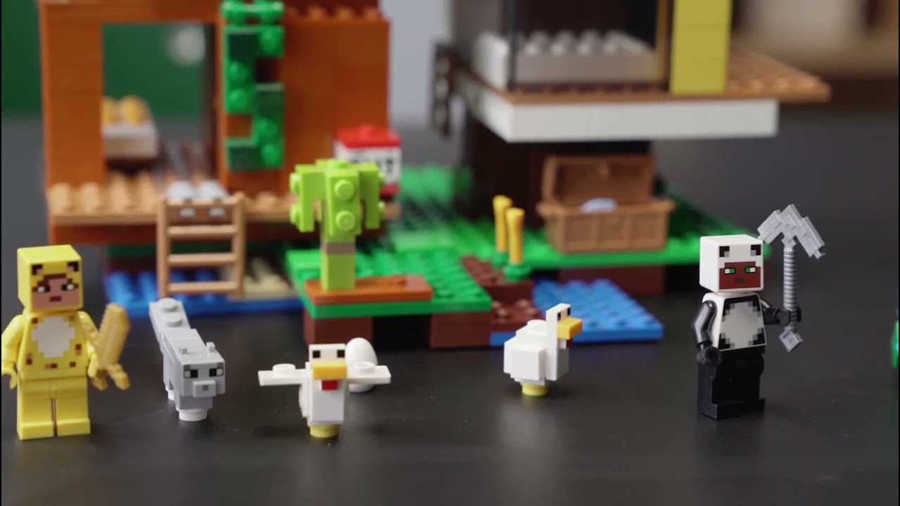 LEGO Minecraft – Moderný dom na strome