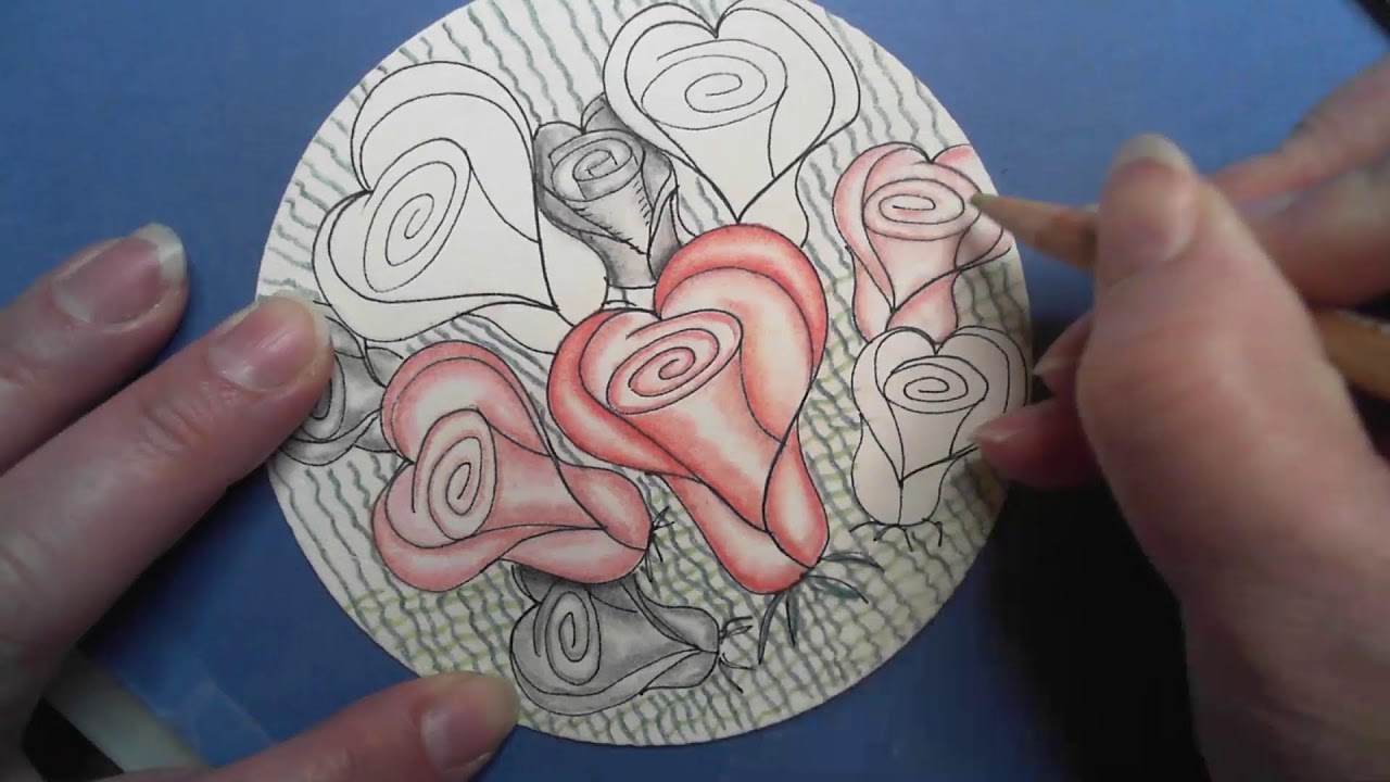 This is just a test.... of the emergency Zentangle® Tangle Addicts Network...