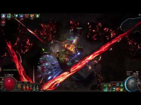 Sirus, Awakener of Worlds - PoE 3.17 Archnemesis - Skeleton mage Necromancer, Deathless