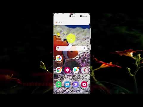 Samsung Galaxy S20 : How to enable or disable High contrast fonts (Android 10)