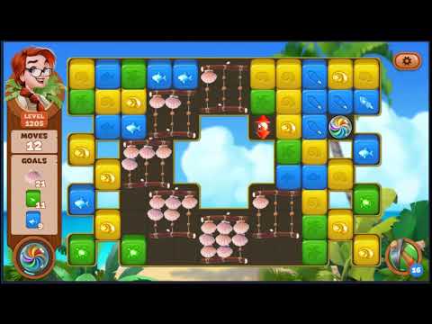 Lost Island Blast Adventure Level 1205 - NO BOOSTERS 🏝️ | SKILLGAMING ✔️