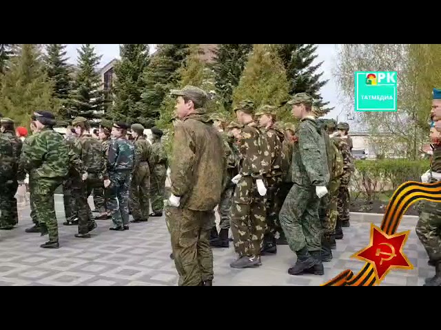 Парад Победы в Дрожжаном -2021