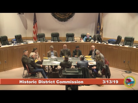 Historic District Commission 3.13.19