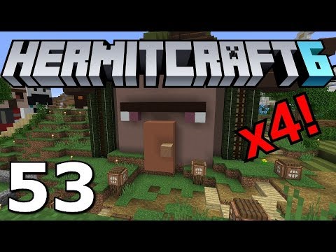 Minecraft Hermitcraft Season 6 Ep. 53- Quad Witch Hut!