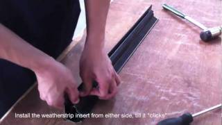 Breezway Weatherstrip Installation Guide