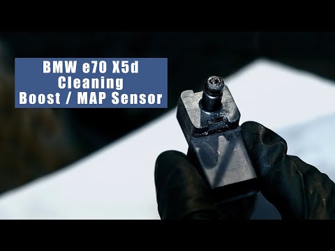 BMW m57 335d & X5d Cleaning Boost / MAP Sensor