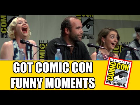 GAME OF THRONES Funny Comic Con Moments