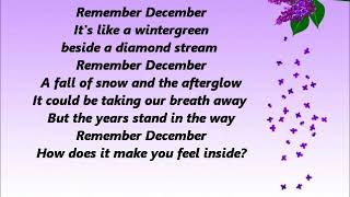 All About Eve - December (Lyrics)