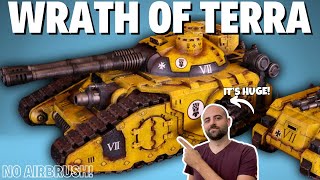 Fellblade Super-heavy Battle Tank Painting Tutorial-No Airbrush!