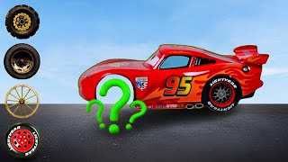 Guess The Wheel | Lightning McQueen Challenge