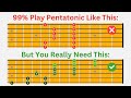 Ultimate Pentatonic Scale Guide Every Essential Shape