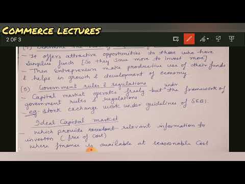 financial market functions of financial market class 12 business studies