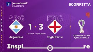 FIFA WORLD CUP QATAR 2022 | Argentina-England • Quarti di finale [Parte 5]