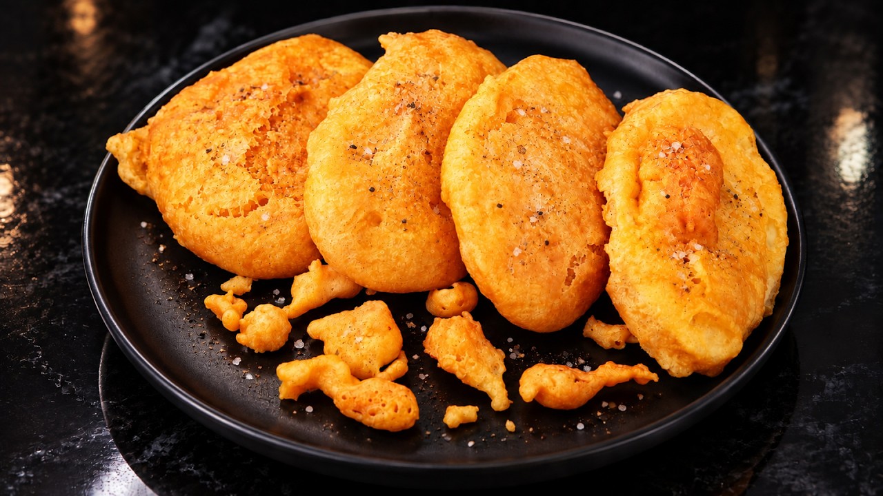 Crisp Golden Potato Fritters: Cheap, Easy & Delicious
