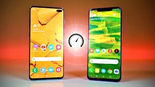 Samsung Galaxy S10 Plus vs Huawei Mate 20 Pro - Speed Test!